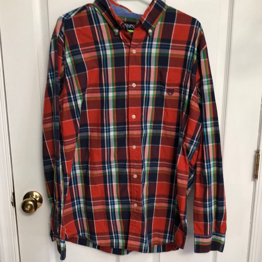 Chaps Dress Shirt Easy Care size XL